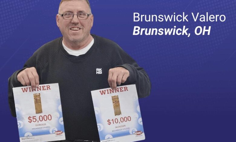 Look: Ohio man wins two lottery prizes in under a month - UPI.com