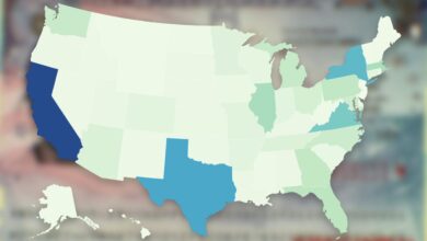 Map shows where H-1B hires are concentrated, as visa lottery opens with new rules