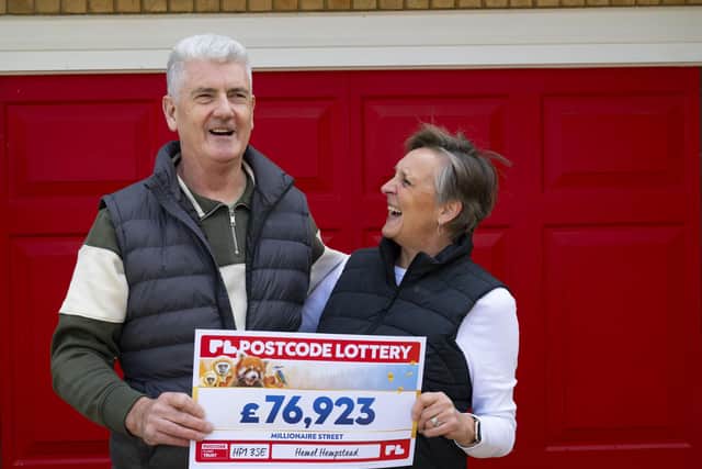 Picture: Anthony and Angela Wellman. © Lucy Young for Postcode Lottery 2026