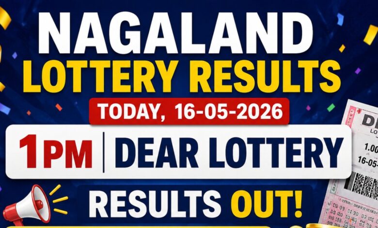 Nagaland Lottery Results OUT Today, May 16: 1 PM Dear Lottery Full Winner List For Rs. 1 Cr Jackpot Announced