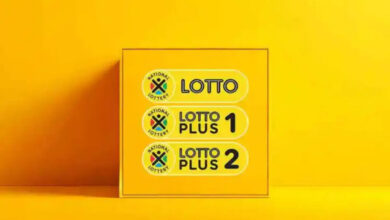 Lotto, Lotto Plus 1 and Lotto Plus 2 Draw Results