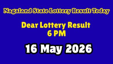 Nagaland Sambad Lottery Results 16/05/2026 LIVE: Dear Ostrich Evening 6 PM Draw Result With 1cr Jackpot