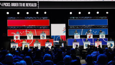 May 10, 2026; Chicago, IL, USA; A general view during the 2026 NBA Draft Lottery at Navy Pier. Mandatory Credit: David Banks-Imagn Images