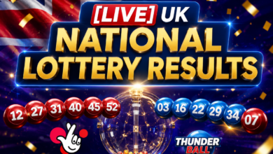 UK National Lottery £7 Million Results Live