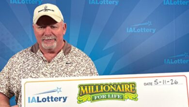 Northwest Iowa man wins $100,000-a-Year-for-Life in the Iowa Lottery