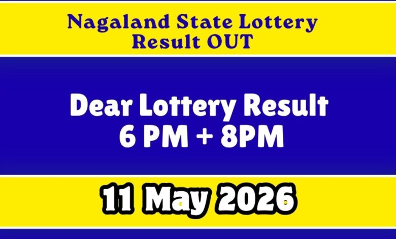 Nagaland Lottery Results Today, May 11: Dear Lottery 6 PM & 8 PM Results OUT; Check Winners & Claim Process