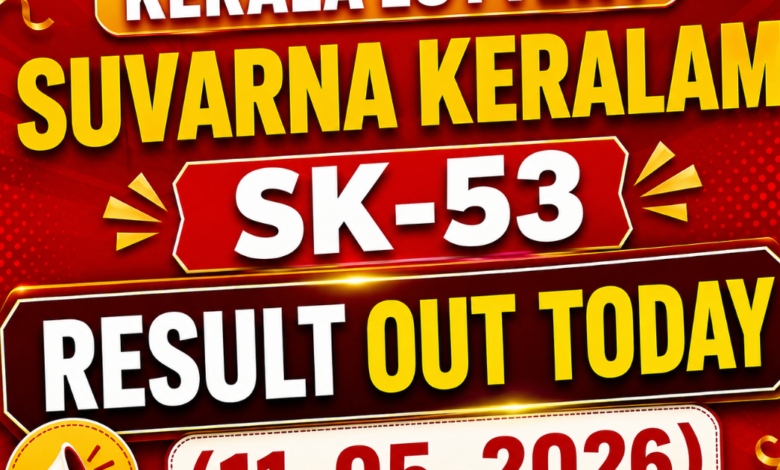 Kerala Lottery Bhagyathara BT-53 result out today (11-05-2026); Check Rs 1 crore prize winning number and full list here