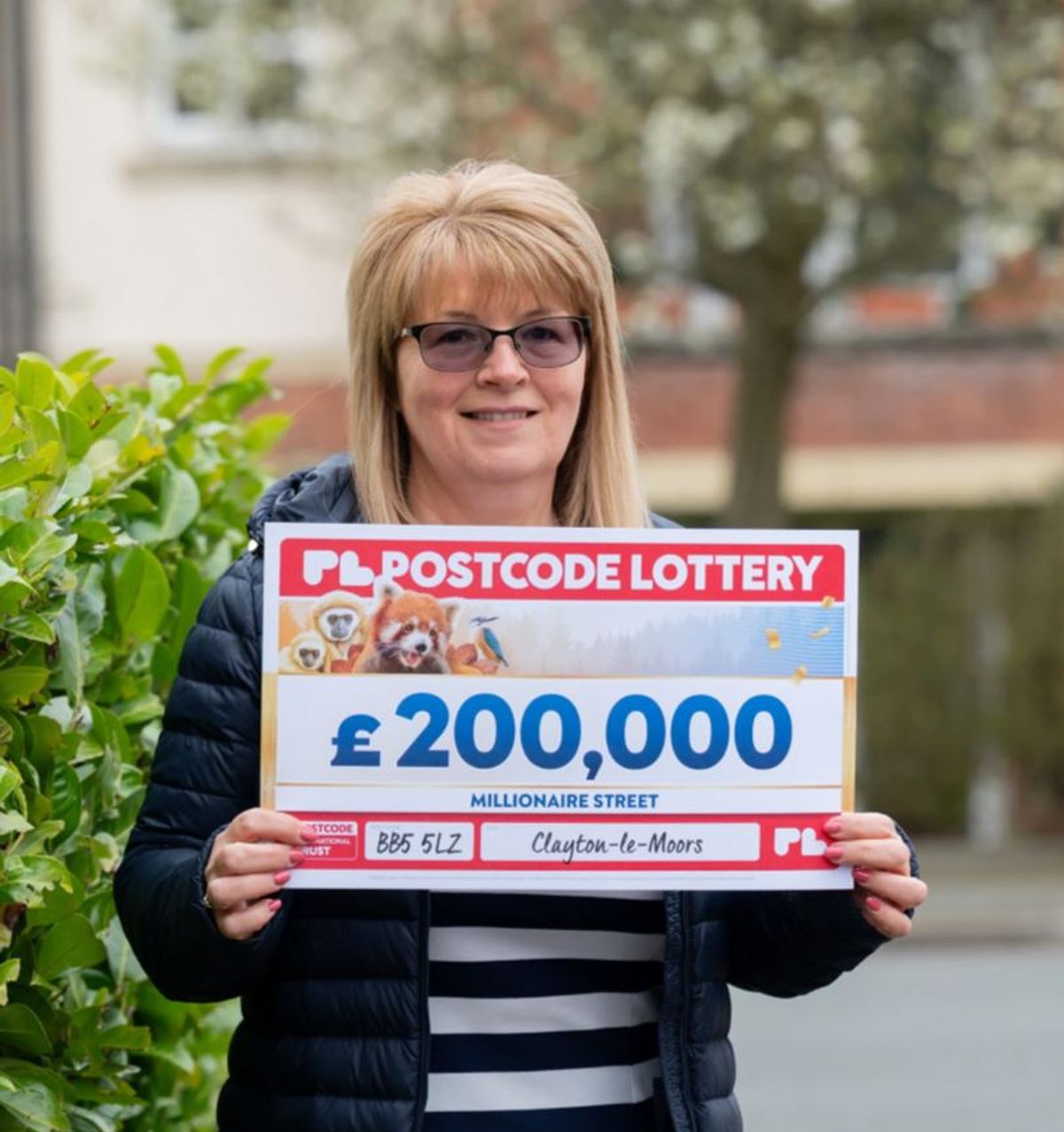 People's Postcode Lottery winners this week
