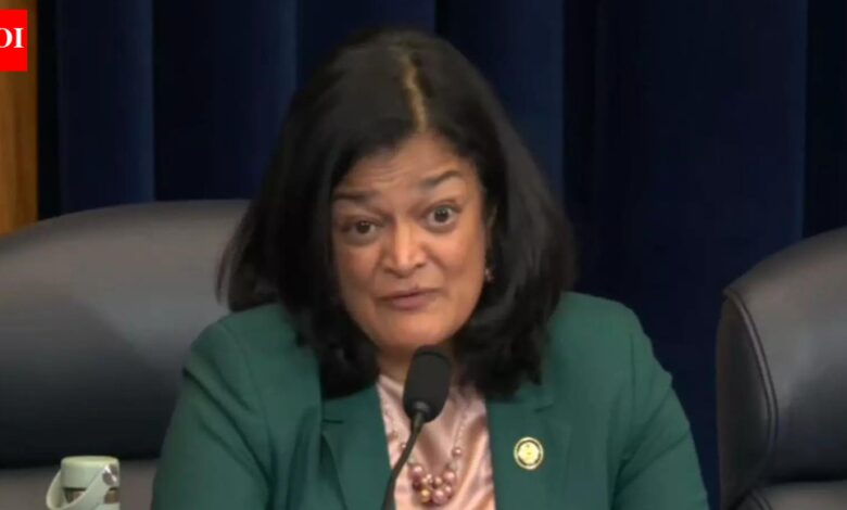 'Visa applicants go through...': Indian-origin Congresswoman weighs in on Trump suspending US green card lottery - The Times of India