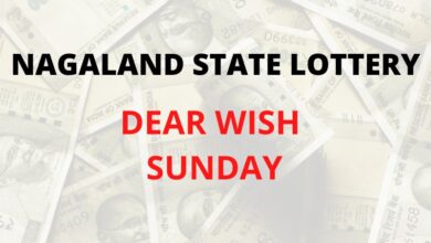 Nagaland State Lottery Sambad Dear Wish Sunday result for Ma