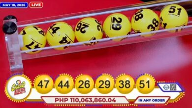 No winners in Grand Lotto, Mega Lotto 6/45 draws for May 18
