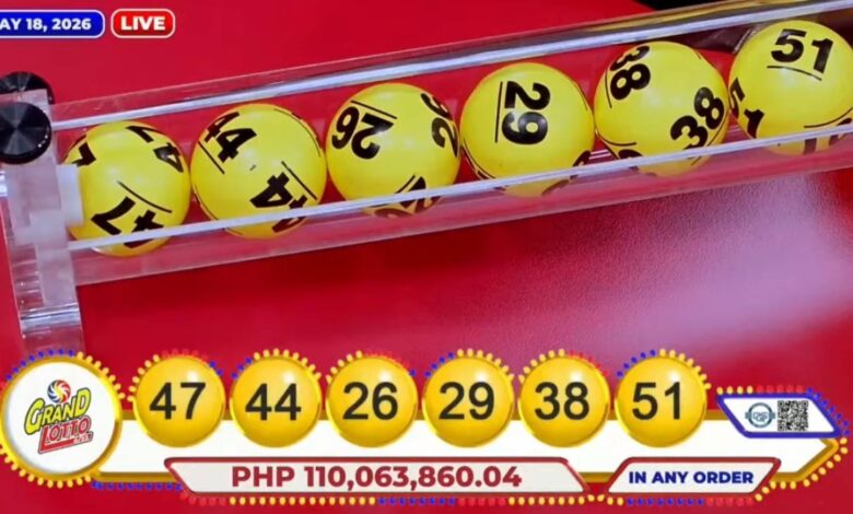 No winners in Grand Lotto, Mega Lotto 6/45 draws for May 18