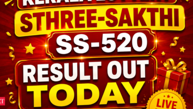 Kerala Lottery Sthree-Sakthi SS-520 Result Out Today (19-05-2026); ₹1 crore prize winning number and full list here