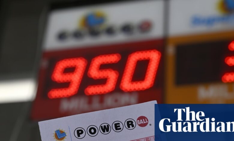 Two people who bought lottery tickets in Missouri and Texas will split second-largest US jackpot