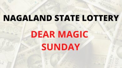 Nagaland State Lottery Sambad Dear Magic Sunday result for A