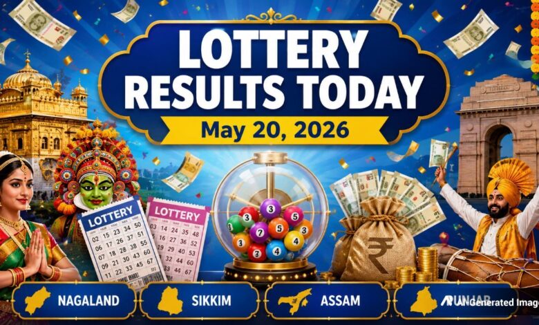 Lottery Results Today (May 20) Live: Sikkim Labh Laxmi, Assam Bodoland, Punjab Dear 50 To Nagaland Lottery