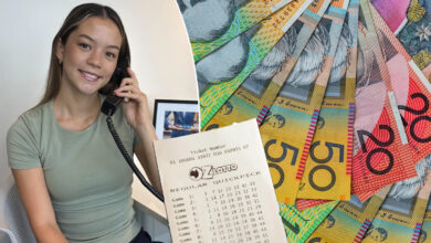 Aussie woman who rarely plays lottery defies the odds to scoop entire $100 million Oz Lotto prize