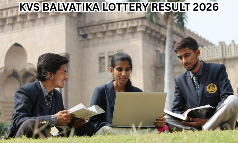 KVS Balvatika Lottery Result 2026 provisional list released. Check online, download via DigiLocker or official website for admissions.