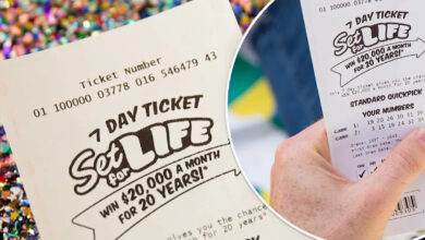 Aussie Lotto winner's incredible strategy to pick numbers for $4.8 million prize: 'Believe it or not'