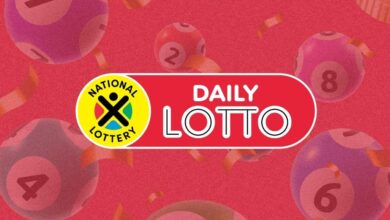 Daily Lotto and Daily Lotto Plus results.