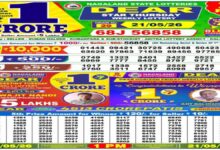 Nagaland Dear Sambad Lottery Result Today, 21-5-2026 LIVE: 1PM Thursday Weekly Lucky Draw Winners For Rs 1 Cr