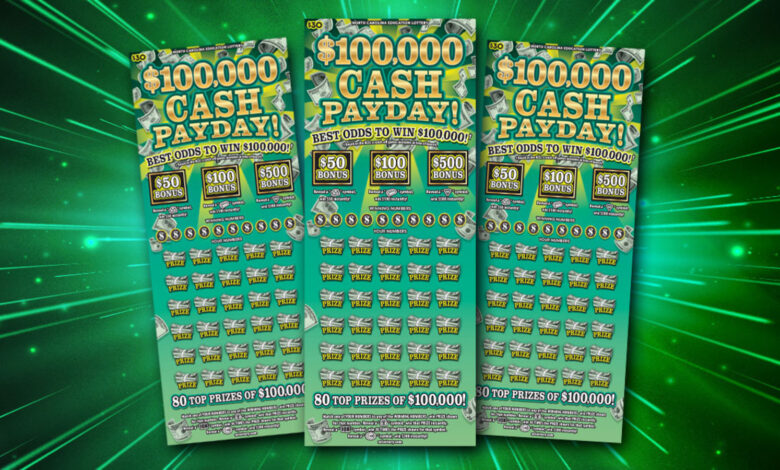 Cary woman scratches off $100,000 lottery win