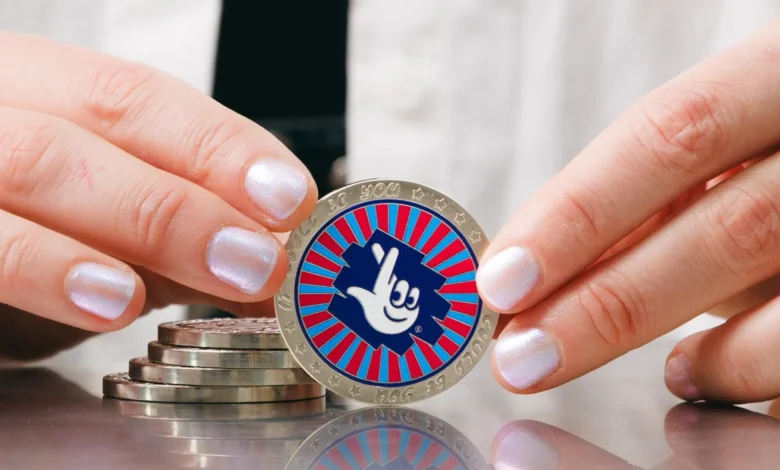 The National Lottery mint own coins for scratchcards