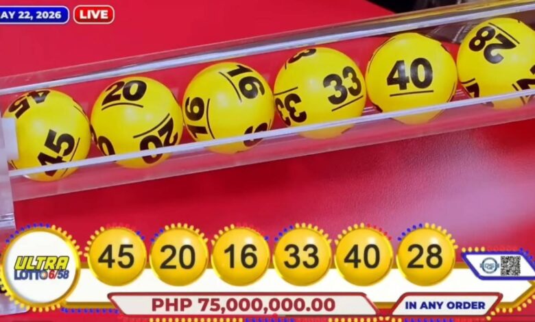 No winners in Ultra Lotto 6/58, Mega Lotto 6/45 draws for May 22