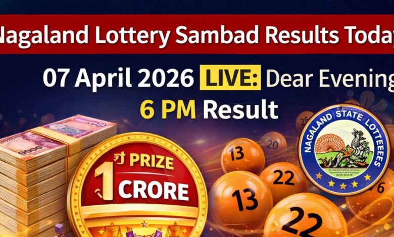 Nagaland Lottery Sambad Results Today 07 April 2026 LIVE: Dear Evening 6 PM Result Out, 1st Prize Rs.1 Crore