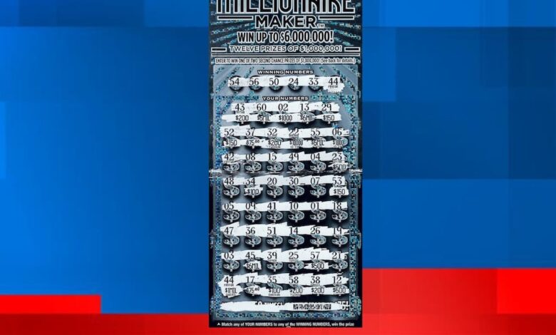 Jackson County man wins $1M playing Michigan Lottery