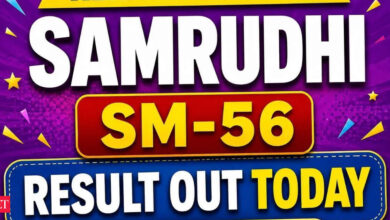 Kerala Lottery Samrudhi SM-56 result out today (24-05-2026); check Rs 1 crore prize winning number and full list here