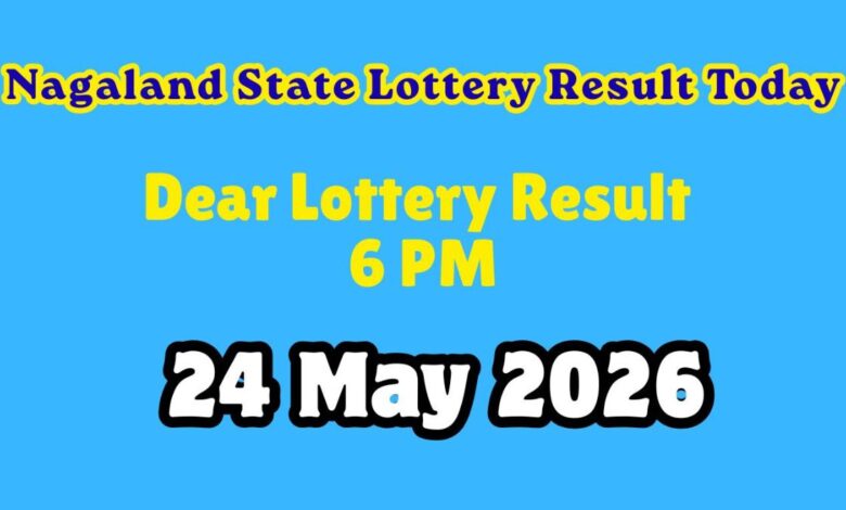 Nagaland Lottery Dear Day Sunday 6 PM Result Today, May 24, 2026 LIVE: Check Prize Details & Claim Process