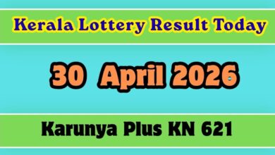 Kerala Lottery Result Today 30/04/2026: Karunya Plus KN 621 Results DECLARED; Who Bagged Rs. 1 Crore?