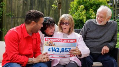 Bungalow couple won 60 years ago bags them £142k lottery win