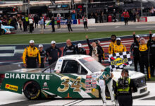 North Carolina Education Lottery 200 race results NASCAR Craftsman Truck Series at Charlotte Motor Speedway
