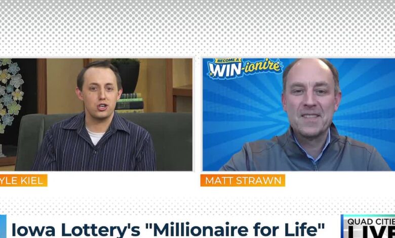 Iowa Lottery joins ‘Millionaire for Life’ launch with top prize of $1 million annually for life