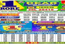 Nagaland Dear Lottery Sambad Morning 1PM Result Today LIVE: 18-3-2026 Wednesday Weekly Lucky Draw Winners List