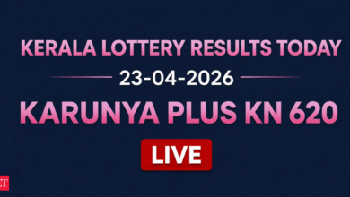 Kerala lottery Karunya Plus KN-620 result out today (23-04-2026); Rs 1 crore prize winning number and full list here