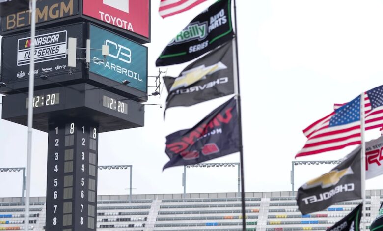 Rain delays North Carolina Education Lottery 200 to Sunday morning