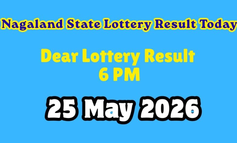 Nagaland Lottery Dear EMPIRE MONDAY 6 PM Result Today, May 25, 2026 LIVE: Check Prize Details & Claim Process
