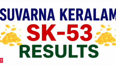 Kerala Lottery Suvarna Keralam SK-53 Result Out Today: Check winning numbers; First prize Rs 1 crore, second prize Rs 30 lakh
