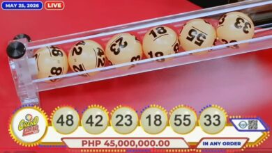 No winners in Grand Lotto 6/55, Mega Lotto 6/45 draws for May 25