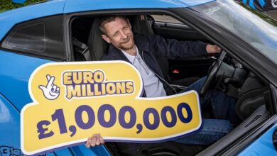 Stevenage dad takes driving lesson in supercar after £1m EuroMillions win