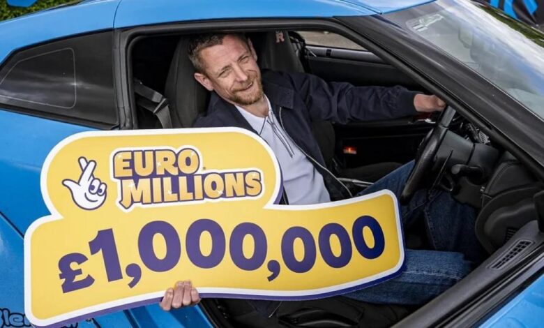 Stevenage dad takes driving lesson in supercar after £1m EuroMillions win