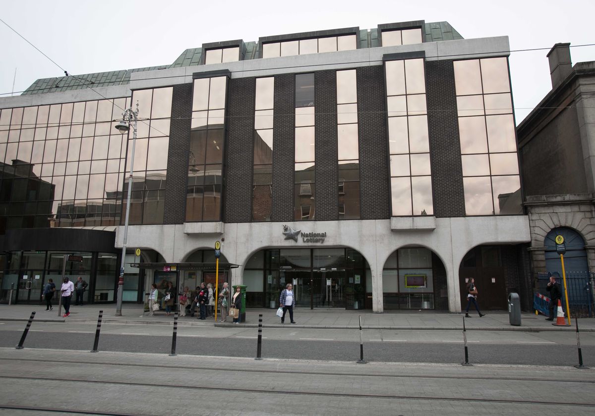 The National Lottery offices on Abbey Street, Dublin