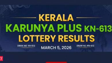 Kerala lottery result live for Karunya Plus KN-613 (March 5, 2026); ₹1 crore prize winner and complete list here