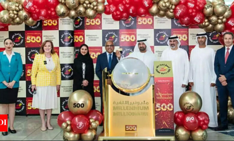 Dubai Duty Free Draw: Kerala Man Wins Rs 8.5 Crore Jackpot After 15 Years of Trying | Kochi News - Times of India