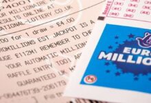 EuroMillions Jackpot Rolls Over As No Winner Emerges