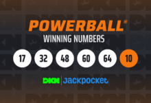 Powerball Winning Numbers from 5/25/26