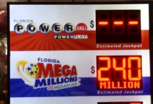 Winning Florida Lotto numbers for Saturday, Oct. 25, a $6.25 million jackpot